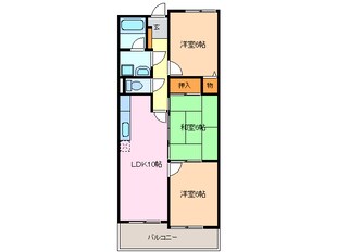 ビルド相川の物件間取画像